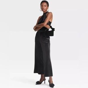 a new day Black Halter Jumpsuit